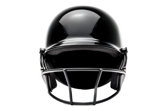 Batting helmet isolated on transparent background - Powered by Adobe