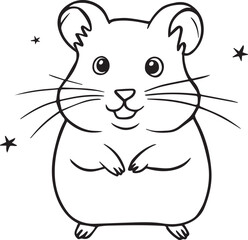 Set of vector illustrations in cartoon style. Super Cute cats with big eyes on white background