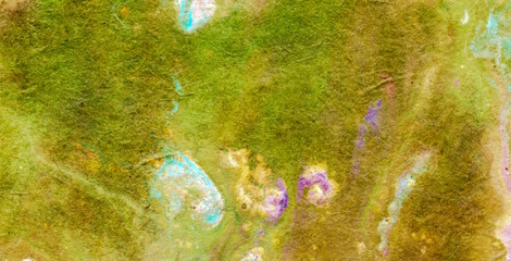 The Enchanting Dance: Free-Flowing Colors in Liquid Art with an Ethereal Touch