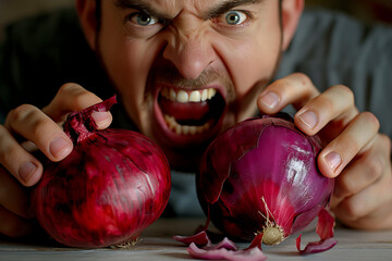 man hate onion 