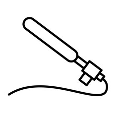 Speaker Microphone Icon for Audio Equipment, Public Speaking, and Podcasting Designs