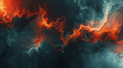 Fototapeta premium Evoke Enchantment in Your Designs with Mythical Abstract Background Inspired by Middle Earth Landscapes