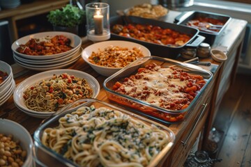 Fototapeta premium food in a market background 