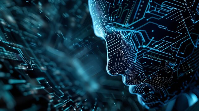 Cyber security concept Professionals use artificial intelligence AI and techniques to protect organizations from potential threats Protecting networks systems and programs from digital : Generative AI