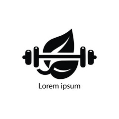 gym logo on white background