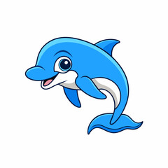 Naklejka premium dolphin