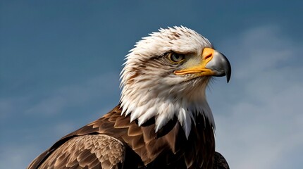 Beautiful and elegant single eagle