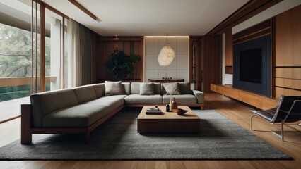 minimalist modern living room style