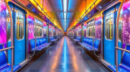 Document the moments of connection with images of passengers using smartphones to reach out to loved ones, share stories, or