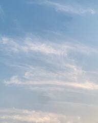 blue sky with clouds