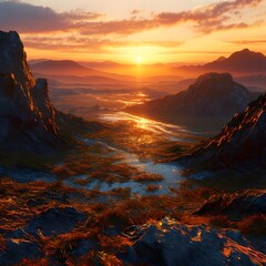 Obraz premium beautiful pictures made by AI technology