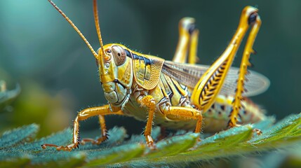 Crickets chirping in a grassy field, capturing the sounds of summer nights.