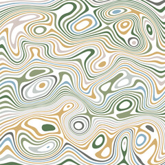 Obraz premium ABSTRACT ILLUSTRATION MARBLED TEXTURE LIQUIFY PSYCHEDELIC PASTEL SOFT COLORFUL DESIGN. OPTICAL ILLUSION BACKGROUND VECTOR DESIGN