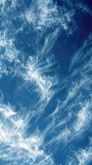Blue cloud sky background