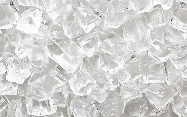 Clear textured surface background full of ice