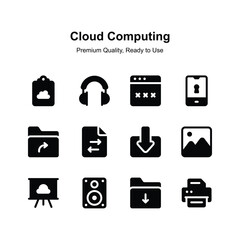 Have a look at this amazing cloud computing icons set