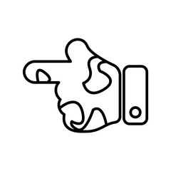 Mottled Skin Icon for Dermatology, Skin Conditions, and Medical Graphics