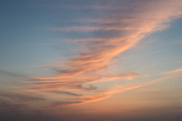 sunset, sky and clouds
