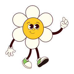 Happy Daisy: The Cheerful Flower Character