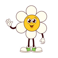 Groovy Daisy: A Funky Floral Friend in Full Bloom