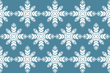 Geometric,thai pattern. seamless ,Traditional ethnic,thai pattern, fabric pattern for textiles,rugs, wallpaper, clothing, sarong, batik,wrap,embroidery,print, background,cover,vector illustration,blue