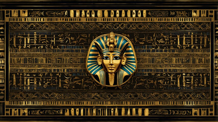 Background image of ancient Egyptian pattern