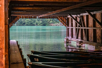 boat on the dock