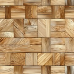  Seamless Light Wood Parquet Texture Background