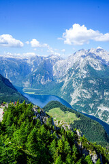 lake in the mountains