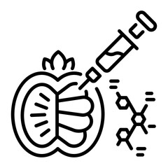 Get this line style icon of engineered food 