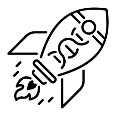 Obraz premium Get this outline icon of gene transfer 