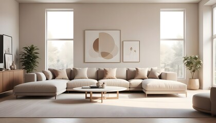 white and gold theme modern interior
