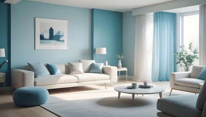 white and gold theme modern interior