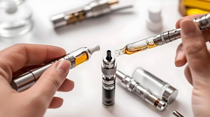 Detailed Step-by-Step Guide for Assembling an E-Cigarette Device