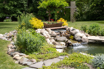 fountain in the park