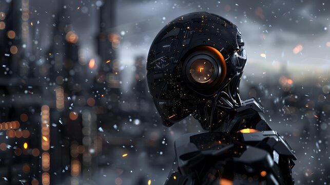 images on the theme of artificial intelligence technology