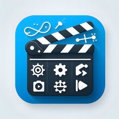 Video Editing App Icon Design