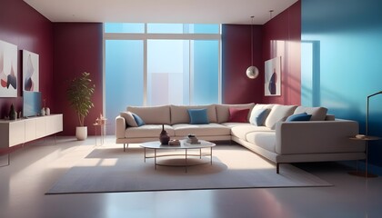 white and gold theme modern interior