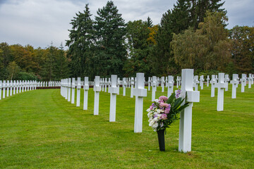 american cemetery in region