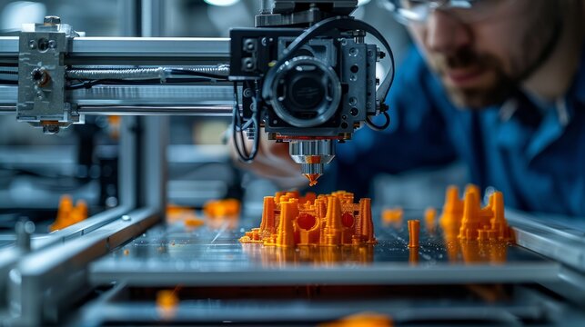 3D printing and additive manufacturing revolutionizing product prototyping and production.