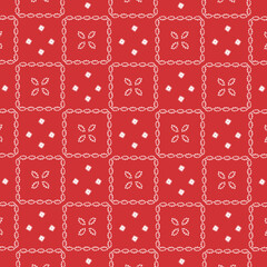 Royal Red Texture of Indian Bandhani Art Vector