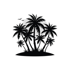 palm tree silhouette