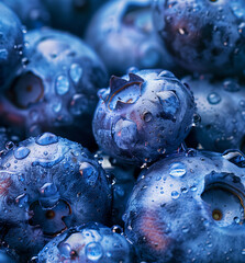 Fresh blueberries