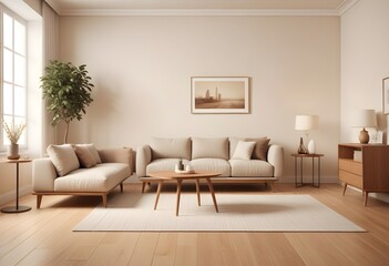white and gold theme modern interior