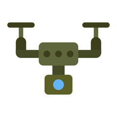 Drone flat icon