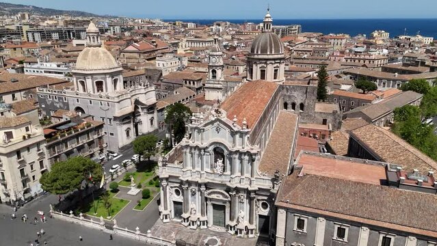 Metropolitan Cathedral of Saint Agatha (also: Catania Cathedral), Sicily, Italy