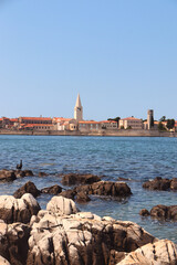 PANORAMA OF THE CITY OF POREČ IN ISTRIA