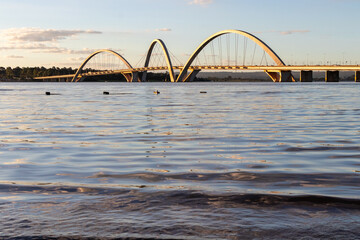 JK bridge in Brasilia, Brazil