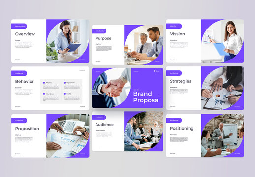 Branding Corporate Proposal Presentation Layout