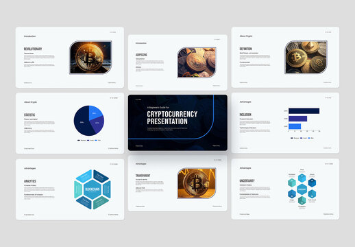 Crypto Currency Presentation Template